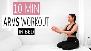 ARMS WORKOUT IN BED | fat burn at home