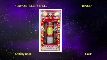 BP2537R 1-3/4" Artillery Shell 6 shots