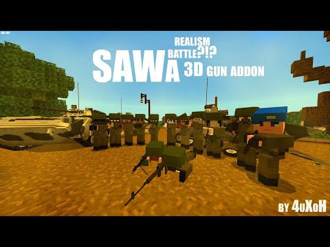 New 3d guns addon!??! SAWa realise Релиз нового аддона для майнкрафт бедрок?!?!?
