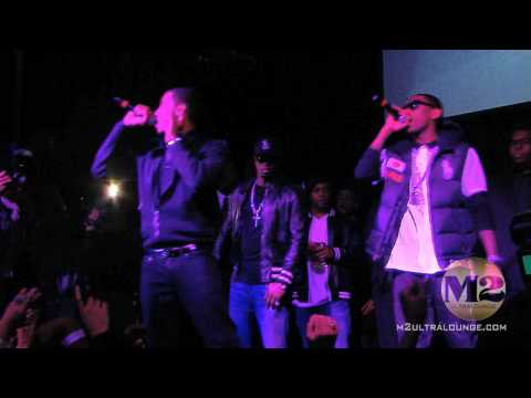 Justin Combs SUPER SWEET 16 At M2,Trey Songz LIVE-...