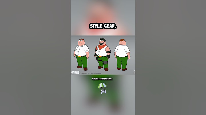Peter Was Meant To Be Larger In Fortnite