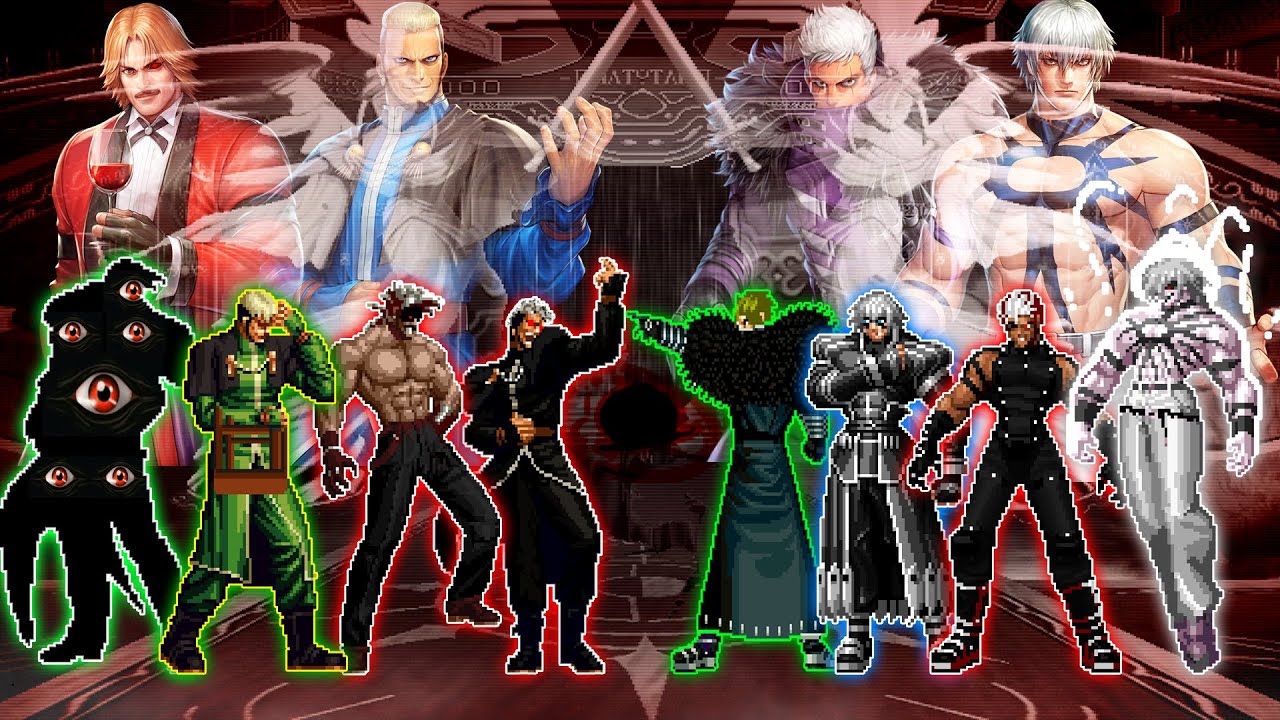 Goenitz/Rugal Team VS Krizalid/Orochi Team | .M.U.G.E.N. - YouTube