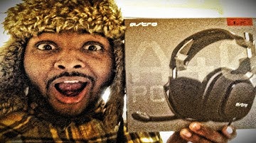 AiiRxJONES Unboxes Astro Gaming A40s Audio System Headset @ASTROgaming