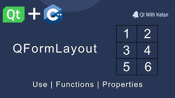 Qt QFormLayout | How to use QFormLayout | Qt C++ | Qt Creator | Qt Tutorial