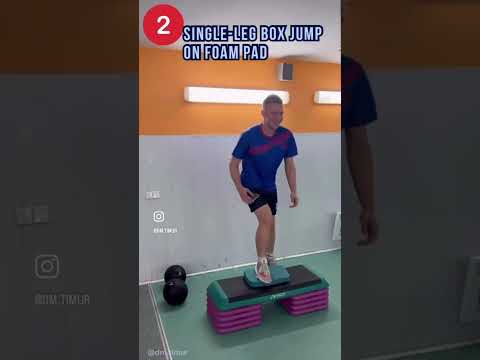 Ankle stability drills for enhanced performance #mobility #volleyballjump