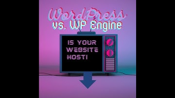 Wordpress Vs. WP Engine #websitedesignbaltimore