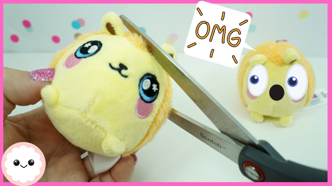 Cutting open a Squeezamal! -Cutting Squishies