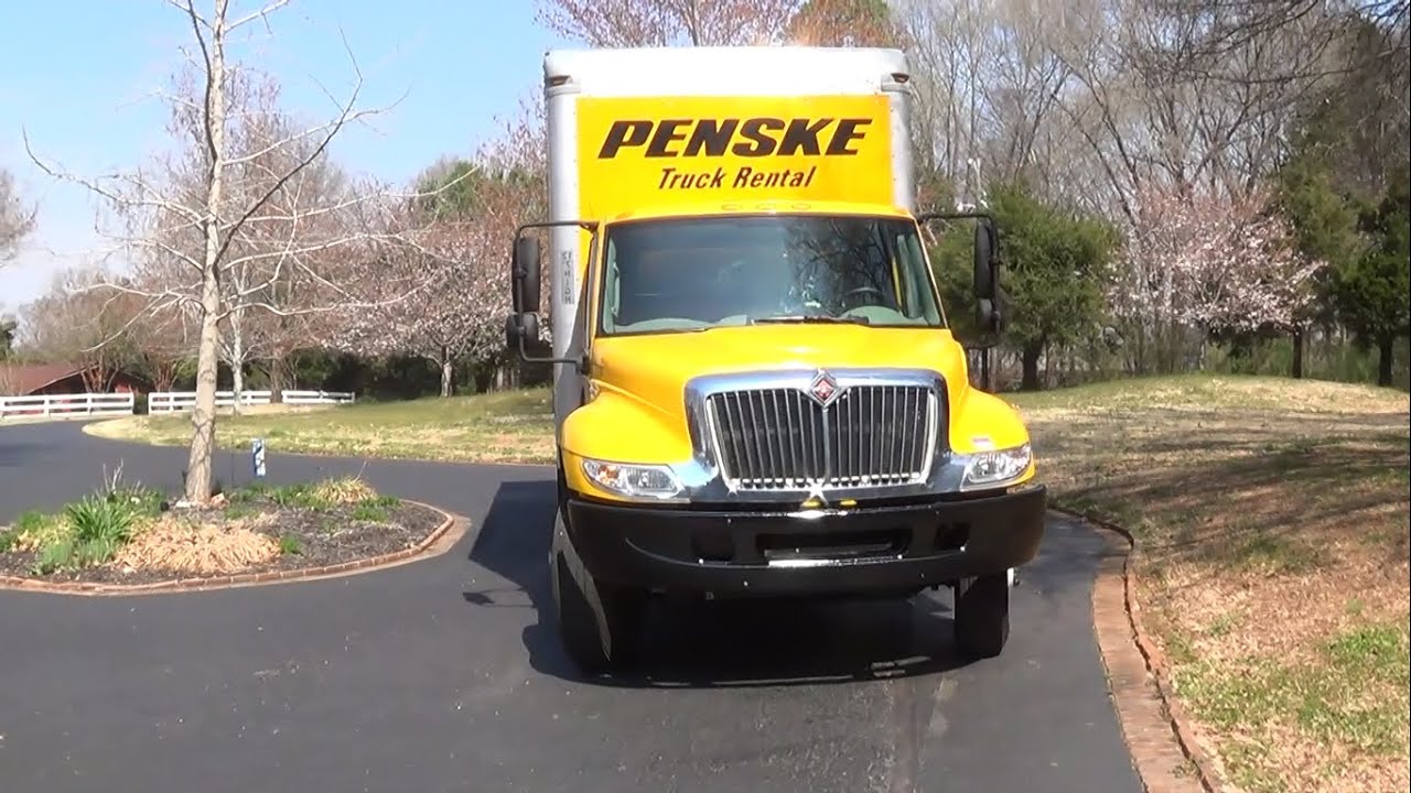 2012 International 4300 Durastar with MaxxForce DT Review (Penske Truck)