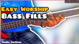 Easy Worship Bass Guitar Fills on 6 & 3 Progression Breakdown