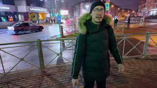 видео: Ночной вояж по центру Калининграда картинка: Ночной вояж по центру Калининграда