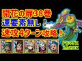 【ドラクエタクト】開花の扉38巻 勇者採用型 運要素無し速攻4ターン攻略! 立ち回り解説