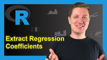 Extract Regression Coefficients of Linear Model in R (Example) | Create Matrix Using summary & lm