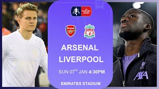 FA CUP  Liverpool vs ARSENAL! Starting XI Prediction & Preview