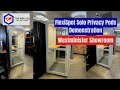 Height Adjustable Privacy Pod Install of Flexi Spot Height Adjustable Privacy Pod Install of Flexi Spot
