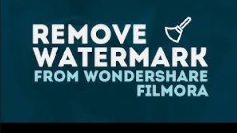 HOW TO REMOVE THE WATERMARK IN FILMORA.IN TAMIL.