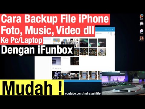 tutorial menyalin foto dan video dari iphone ke pc. 