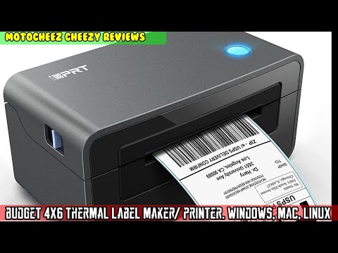 4X6 Budget Thermal Shipping Label Printer, Maker. Shopify, Ebay, UPS, USPS, FedEx, Amazon, Etsy