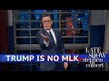 Stephen Colbert smashes Pence's Trump-MLK comparison with one quote