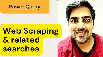 Power query web scraping with related searches on e-commerce - (Power Query Training)  20