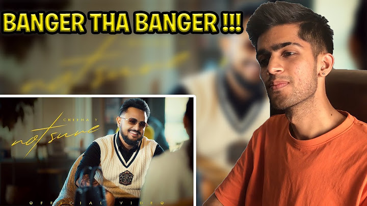 Pakistani Reaction On NOT SURE (Official Music Video) Cheema Y | Gur Sidhu | New Punjabi Song 2024