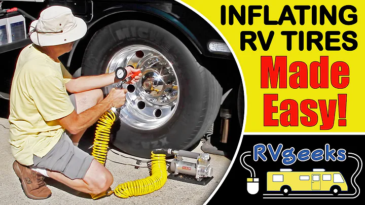 Infla los neumáticos del RV fácilmente con el Viair 400P-RV
