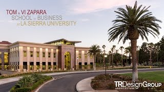 A glimpse into the architecture of la sierra university's tom & vi
zapara school business. this project won most beautiful business
building in wo...