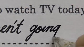 英語の課題を筆記体で書いて先生をビビらせる中学生 Youtube