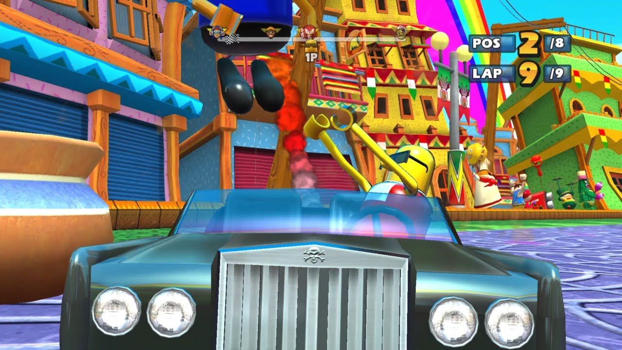 BONANZA BROS Sunshine Tour 9 Laps Expert (Request) Sonic & SEGA All Stars Racing. PC 2021!