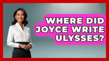 Where Did Joyce Write Ulysses? - Fictional Journeys