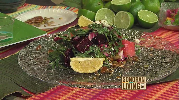 Executive Chef, Deborah Schneider of SOL Mexican Cocina prepares healthy dishes