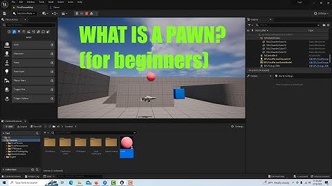 What is a Pawn in Unreal Engine? (for beginners)