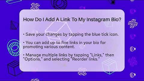 How Do I Add A Link To My Instagram Bio? - Everyday-Networking