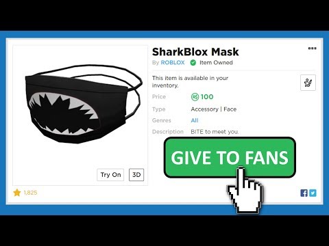 Did Roblox Make This Mask For Me Giveaway Youtube - hack epic fail shirt roblox