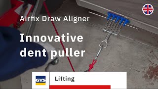 Airfix Draw Aligner : Innovative dent puller, anchored by suction
