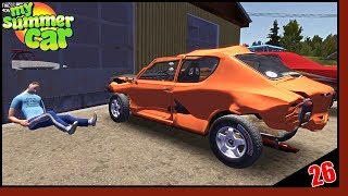 FINALMENTE VOU DESAMASSAR O SATSUMA MY SUMMER CAR BRASIL 