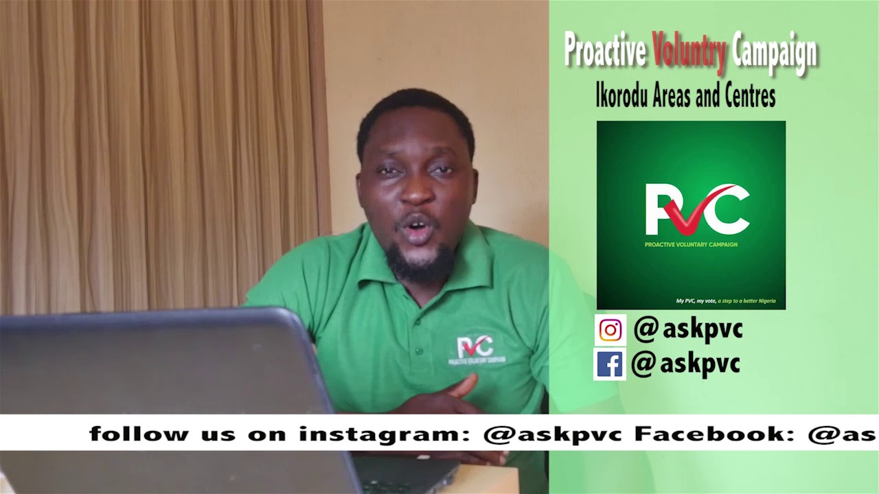 Ikorodu Local Government PVC Centres YouTube