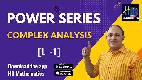 power series in complex analysis//L 1// in hindi csir/ net bsc 3 maths/upsc maths /Gate maths