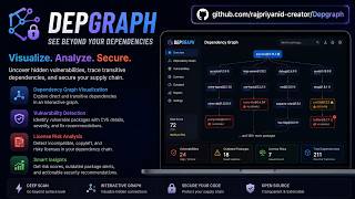 DepGraph — Dependency Intelligence Platform