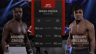 UFC 5 Rewanż Adonis Creed vs Rocky Balboa #boks #k1 #ksw #ufc #bjj #mma #ufc5