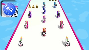 A-Z RUN🏃‍♀️ - All Levels Gameplay Walkthrough Android, iOS NEW UPDATE