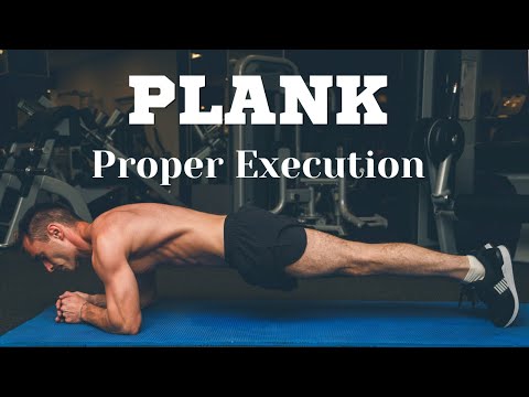 Планк  Правилно изпълнение / Plank  Proper Execution