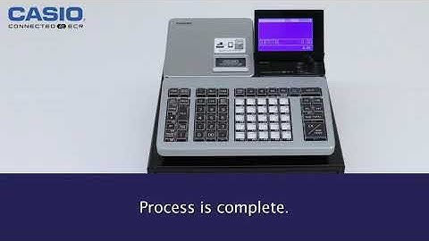 Casio POS Cash Register App Remote X Z - SRS500 SRS4000 SRC550 SRC4500