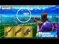 REKORDOWY STRZAŁ Z NOWEJ SNAJPERKI! TEST ZASIĘGU NOWYCH BRONI TRYB PLAC ZABAW Fortnite Battle Royale