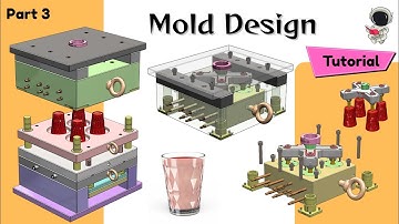 Complete Mold Design Hot Plate Multi Cavity in SolidWorks