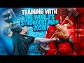 TRAINING WITH THE WORLD'S STRONGEST MAN 2020!