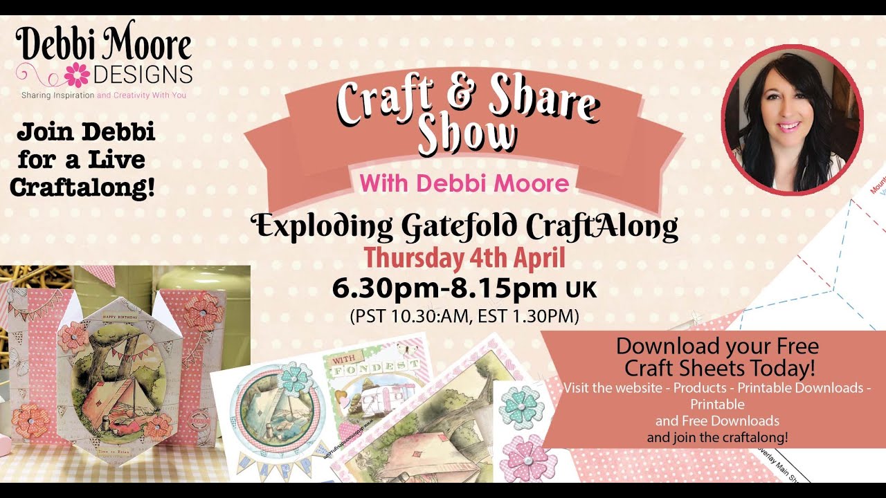 Craft and Share Craft-a-long Show 4th April 24 - YouTube