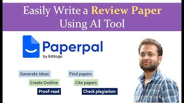 How to write a review paper using AI tool quickly and easily | Paperpal