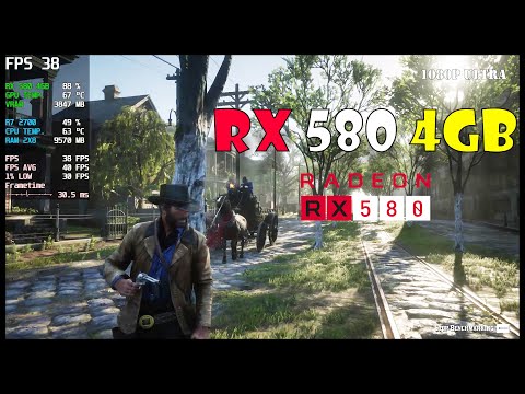 Red Dead Redemption 2 || RX580 || 4GB || All settings tested.