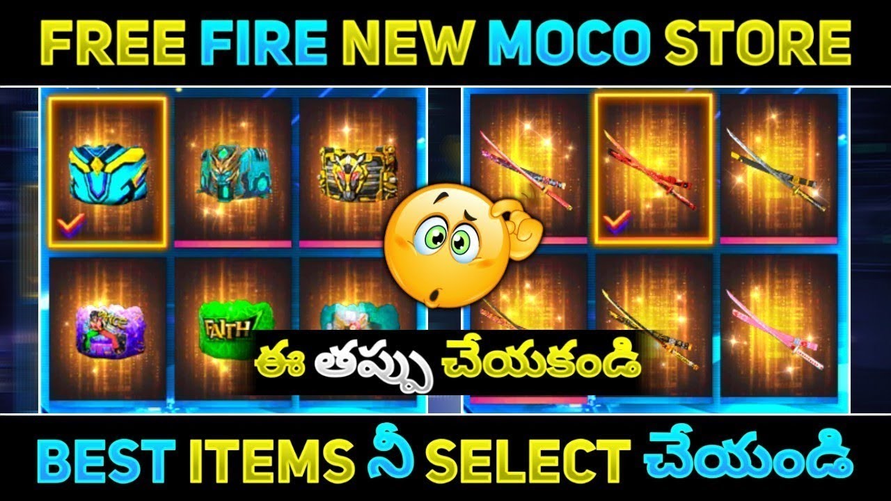 New Moco Store Free Fire Telugu | Moco Store 9 Diamonds Trick | New Moco Store One Spin Trick 😚