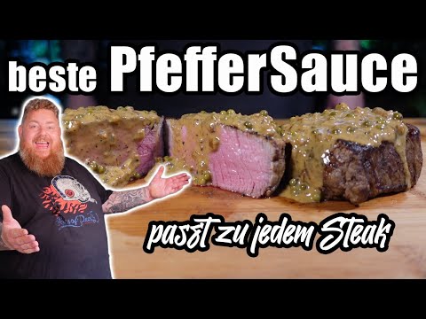 Mega Pfeffersauce passend für jedes Steak. Schnell und easy. BBQ \u0026 Grillen für jedermann